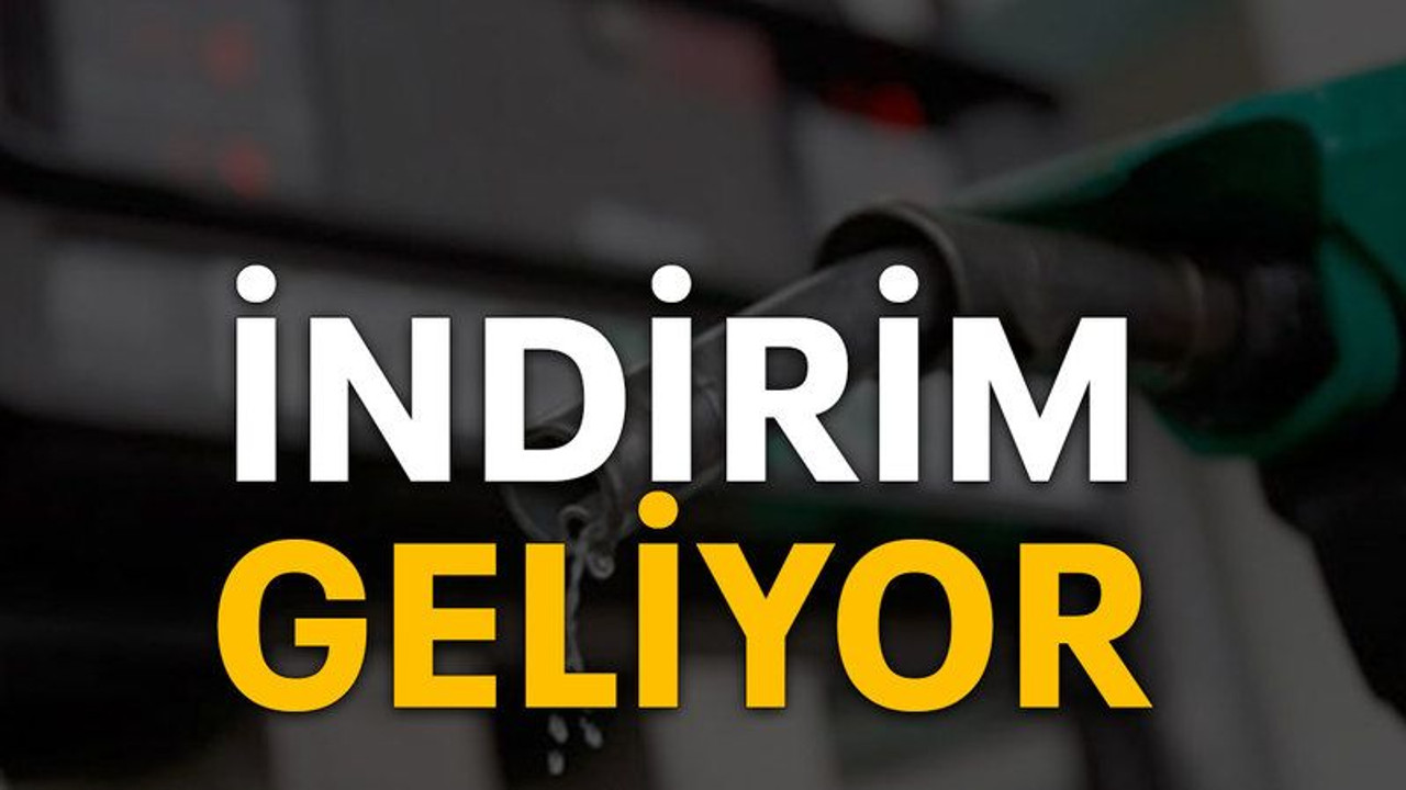 İndirim geliyor
